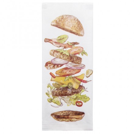 Sobre para Cubiertos Hamburguesa (1.000 uds)