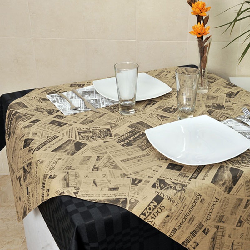 Mantel Ecológico Prensa 100x100 cm (400 Uds) Mantel Ecológico Prensa 100x100 cm (400 Uds)