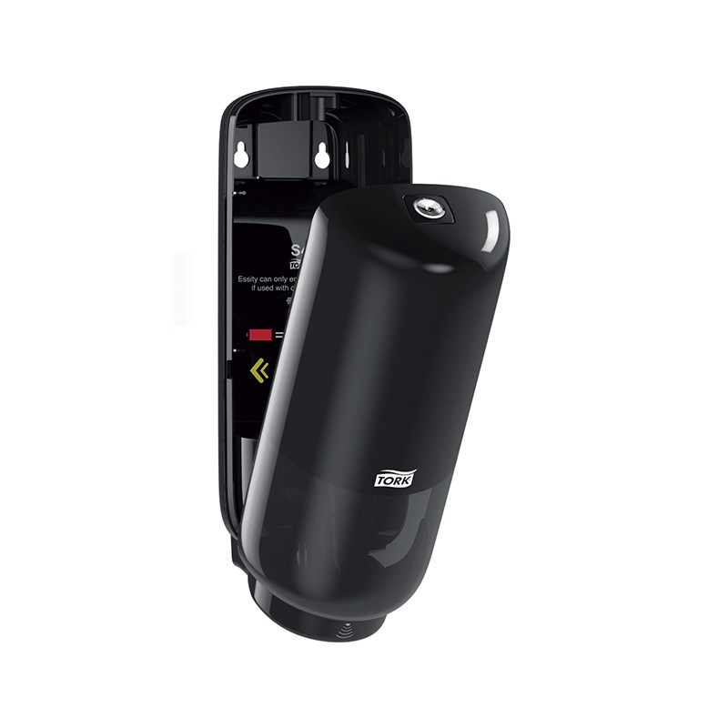Dispensador Jabón En Espuma Con Sensor Tork negro