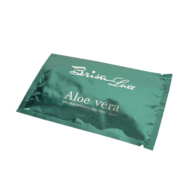 Toallita húmeda perfumada con aroma a Aloe Vera (caja 200 uds)