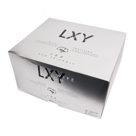 Toallita perfumada de algodón Luxury Aloe Vera (100 uds)
