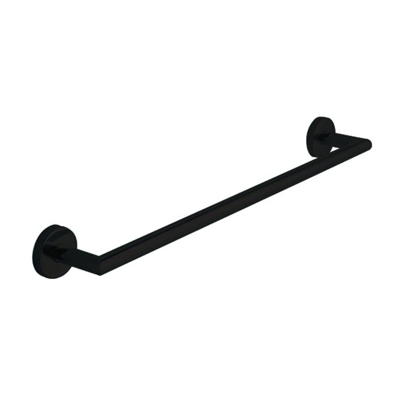 NORCKS Toallero Negro - 23CM Toalleros de Baño Toallero Adhesivo Acero  Inoxidable Barra Toallero Pared