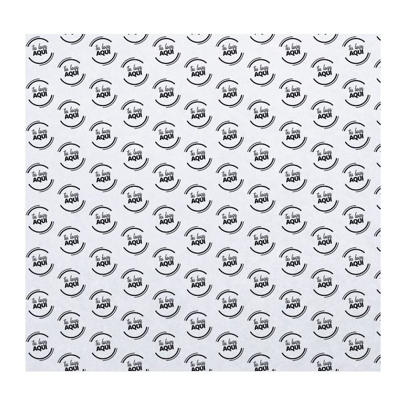 Ejemplo papel antigrasa personalizado Ejemplo papel antigrasa personalizado