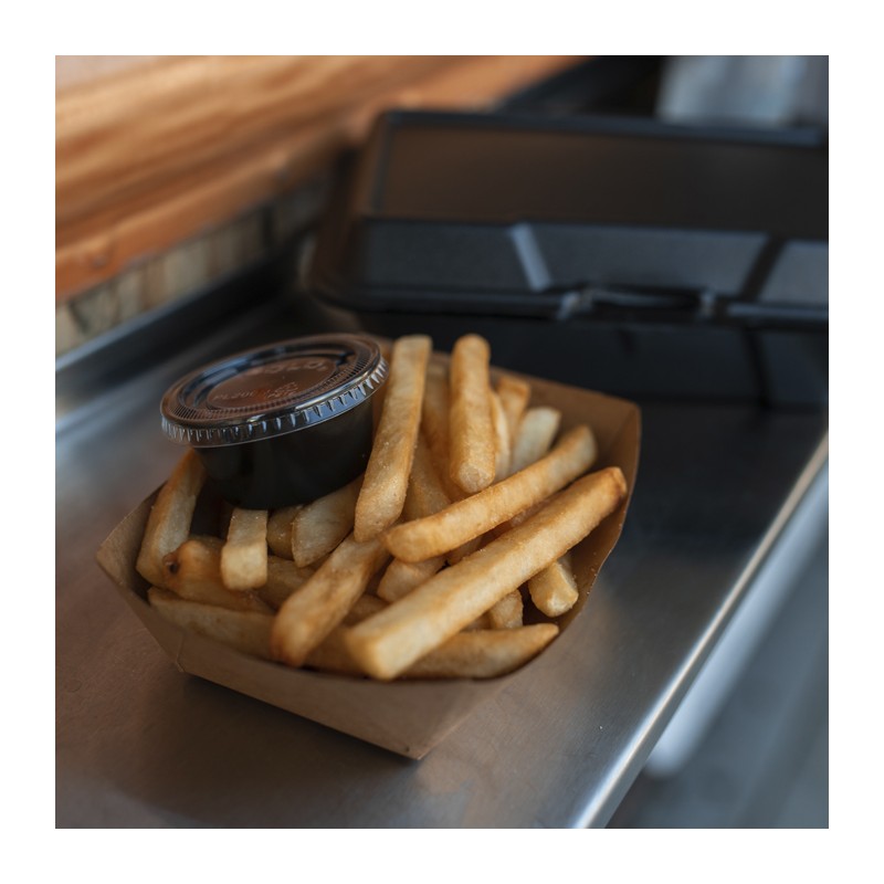 Caja para guardar patatas fritas, recipiente desechable, vasos para  aperitivos