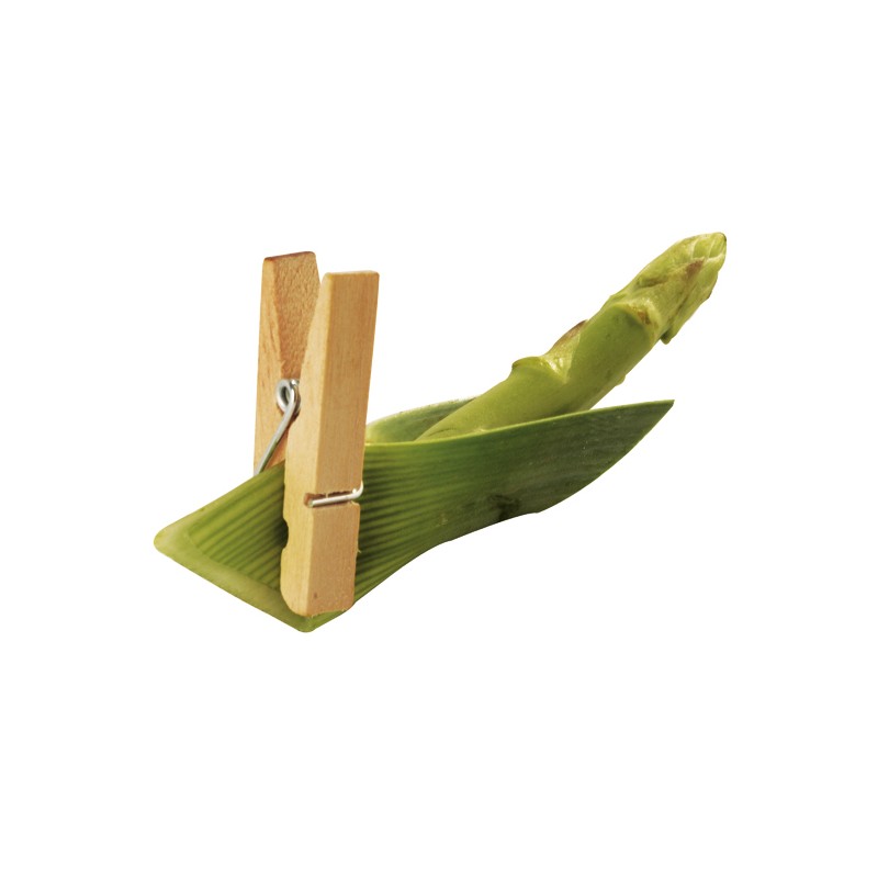 Mini Pinza de Madera para Catering Tamaño 35 mm Degustación - Fumisan