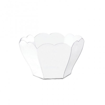 Mini Bowl King Blanco 70 cc Ø70x43 mm (Pack 24 uds)