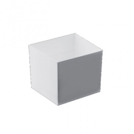 Mini Vasito Cube Blanco 60 cc 47x47x40 mm (15 uds)