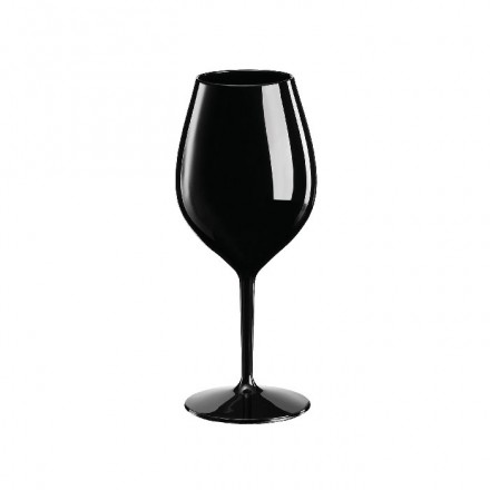 Copa Vino Tritán Irrompible 'Design' Color Negro 510 ml (6 uds)