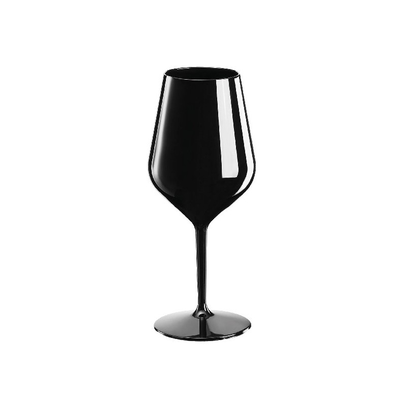 Copa Vino Tritán Irrompible 'Design' Color Negro 470 ml (6 uds) Copa Vino Tritán Irrompible 'Design' Color Negro 470 ml (6 uds)