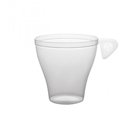 Taza Café Transparente PS 90 cc (48 Uds)