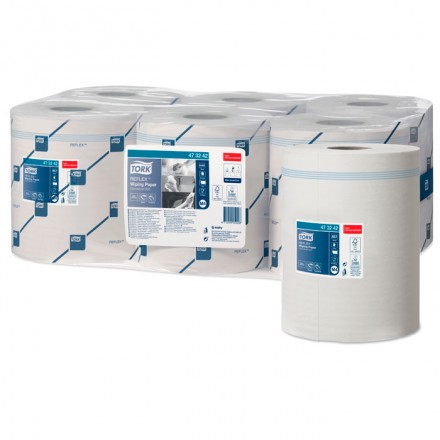 Bobina Papel Secamanos Tork Reflex M4 1 Capa 300 M (6 uds)