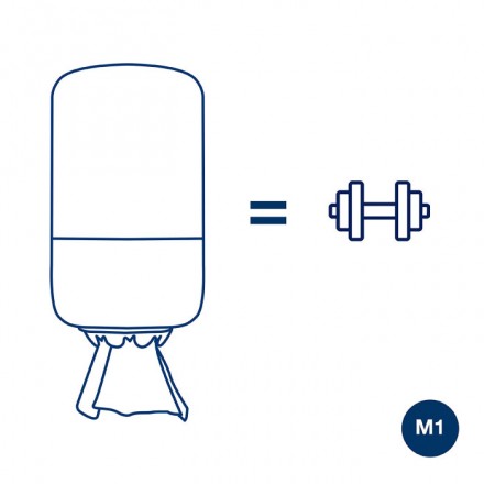 Dispensador para Bobinas Mini de Alimentacion Central Tork M1