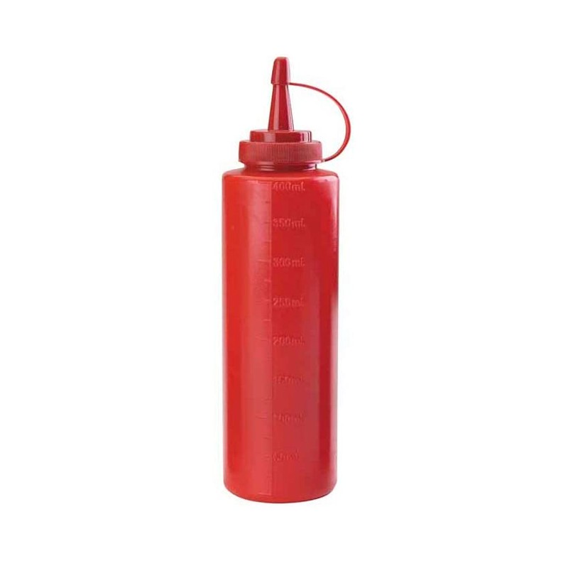 Botella Biberón Roja para Kétchup Lacor - Varias Capacidades - Fumisan