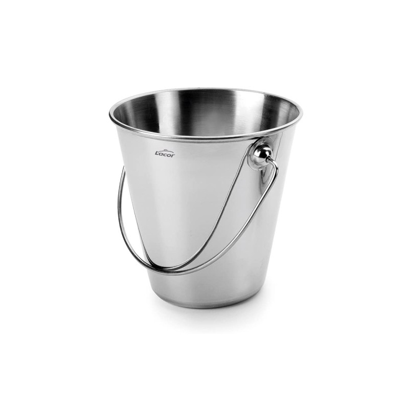 Mini Cubo Inox para Presentación - Varias Capacidades