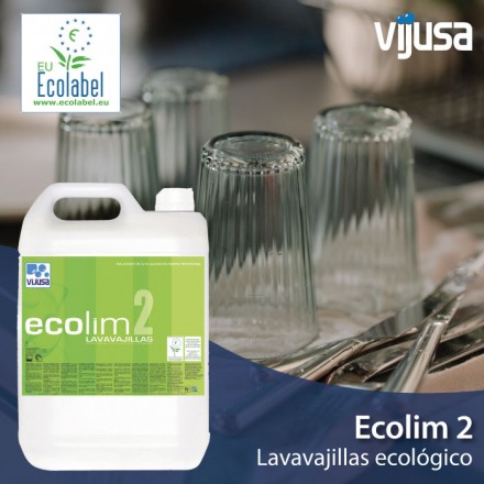 Ecolim 2 Lavavajillas Manual Ecológico (Garrafa 5L)