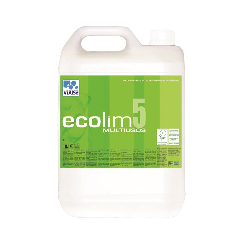 Ecolim 5 Limpiador Multiusos Ecológico (Garrafa 5L) Ecolim 5 Limpiador Multiusos Ecológico (Garrafa 5L)