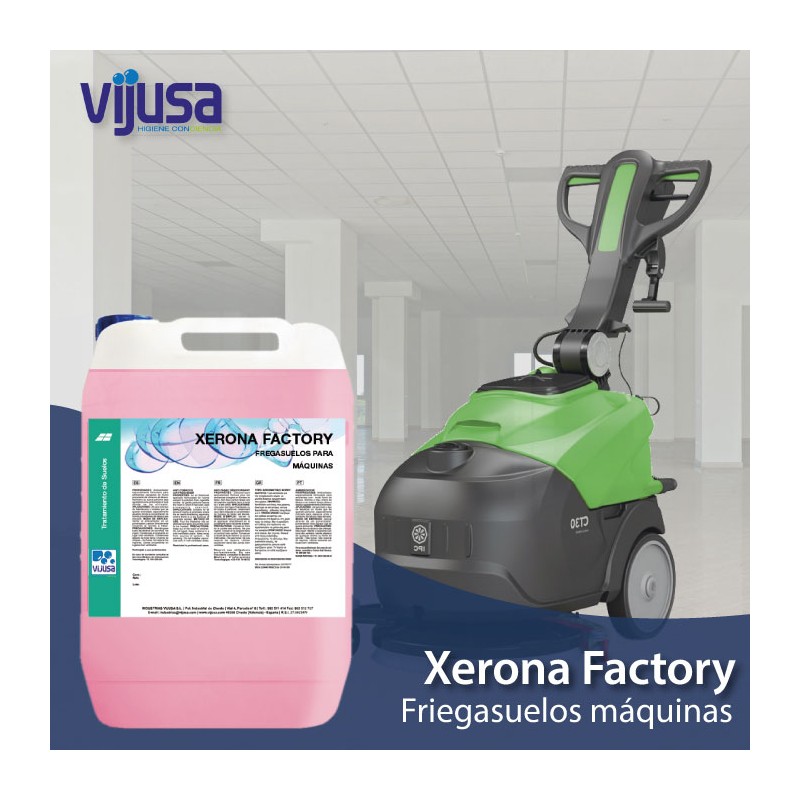 Xerona Factory Friegasuelos para Máquinas (Garrafa 10L)