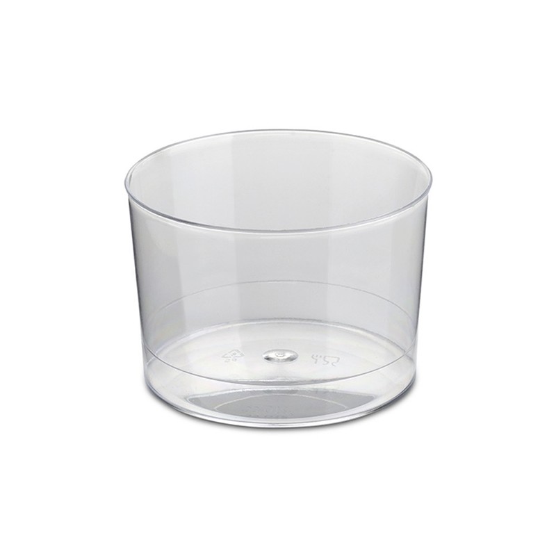 Vaso de Plástico Chiquito Reutilizable 210 cc (25 Uds)