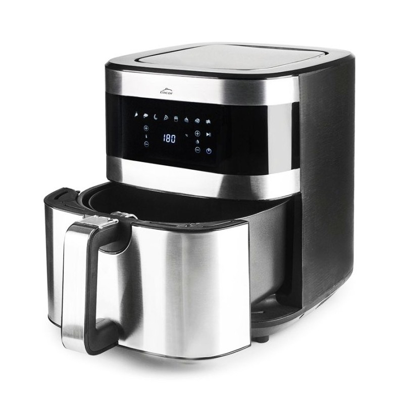 Freidora de Aire Sin Aceite 5,5L EcoFry Lacor Freidora de Aire Sin Aceite 5,5L EcoFry Lacor