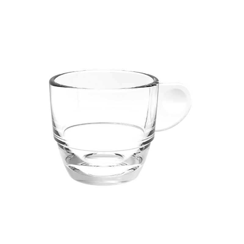 Taza Café Espresso Transparente 70 cc Reutilizable Ø54x51 mm (6 uds) Taza Café Espresso Transparente 70 cc Reutilizable Ø54x51 mm (6 uds)