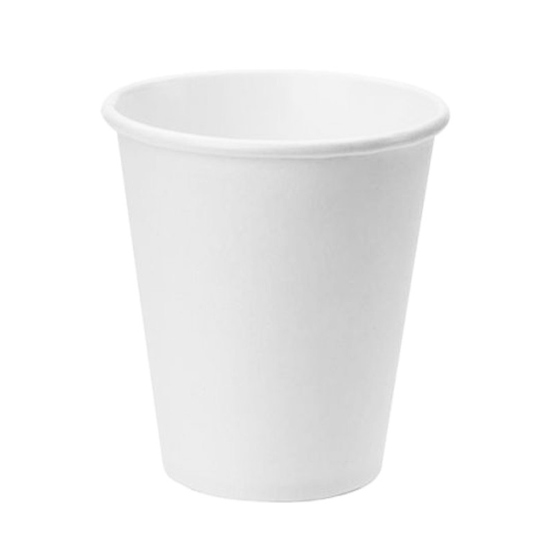 Vaso Cartón Blanco 200 cc 7 Oz (50 uds)