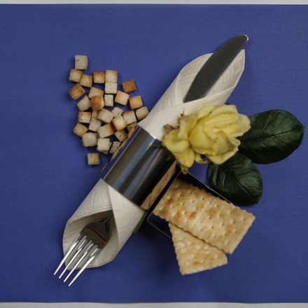 Mantel Individual 30 x 40 cm Azul (250 Uds)