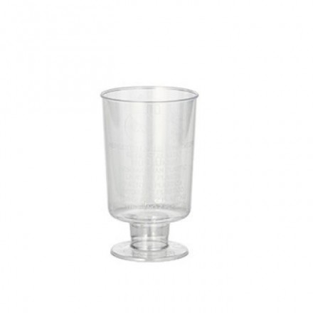 Copas de Vino. Plastico Rigido PS.Transparentes Cristal.(200