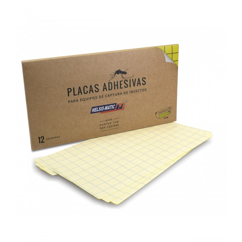 Láminas adhesivas Trap-4 para Línea Hunter 33W Láminas adhesivas Trap-4 para Línea Hunter 33W
