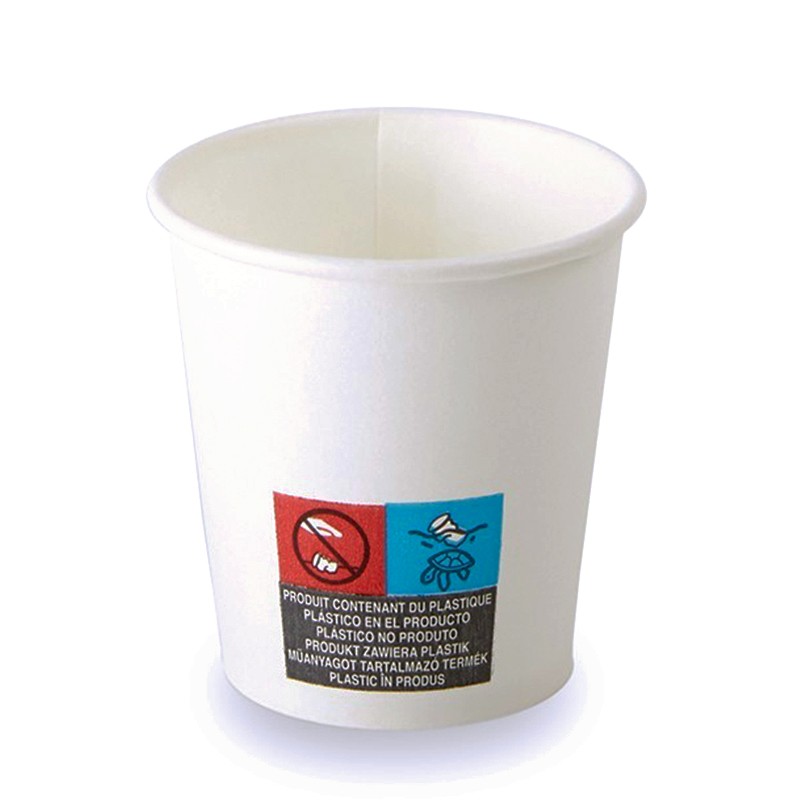 Vaso de Cartón Blanco para Dispensadores de Agua (100 uds) - Fumisan