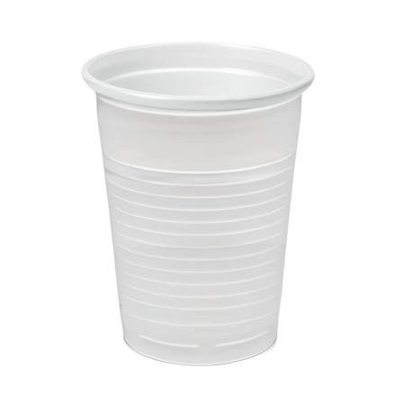 Vaso PP Blanco 200cc (100 uds)