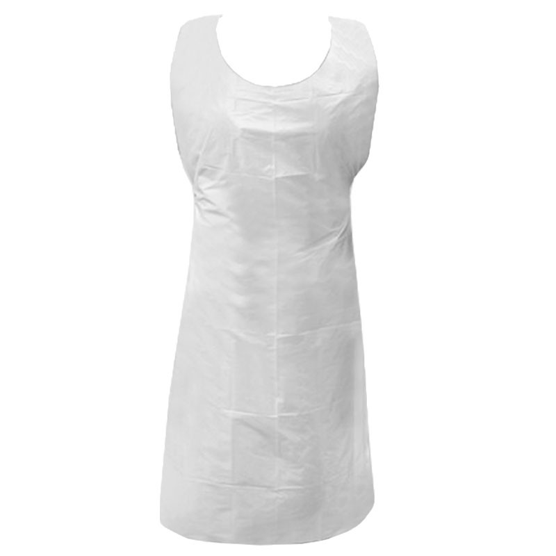 Comprar Delantal Polietileno Blanco (100 Uds.) Outlet