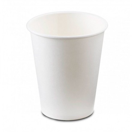 Vaso café de papel desechable para bebidas calientes 200 ml.