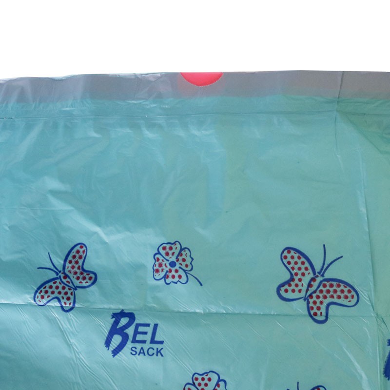 Bolsa de basura autocierre perfumada 70 x70 cm g.120 color azul10