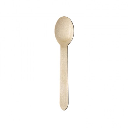 Comprar Cucharilla de Madera para Café o Postres 95 mm - Fumisan