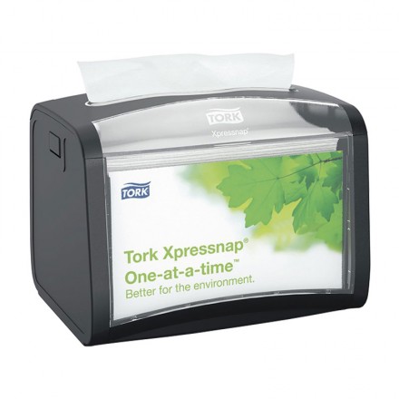 Dispensador de Servilletas Mesa Tork Xpressnap negro