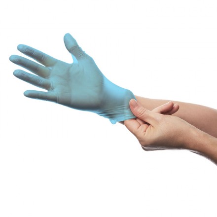 Comprar Guantes Vinilo Azul SIN Polvo 100 uds Baratos