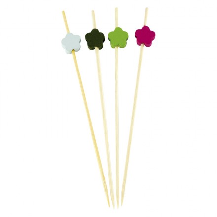 Brocheta Flores 12 cm (200...