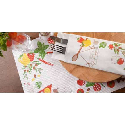 Sobre Para Cubierto Decorados Pizza chef