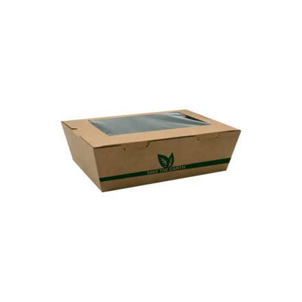 Caja Kraft con Ventana Save...