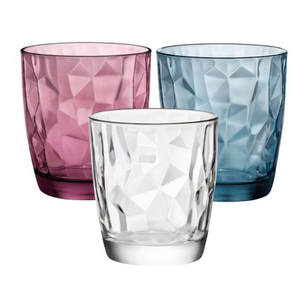 Vaso Agua Diamond Cristal...