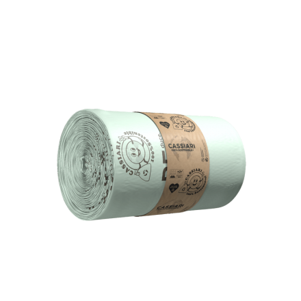 Bolsa Basura Natural Biocompostable 55x60cm 50L (20 uds)