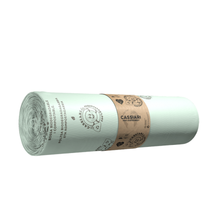 Bolsa Basura Natural Biocompostable 85x105cm 100L (20 uds)