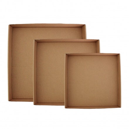 Bandeja Automontable Kraft (100 uds)