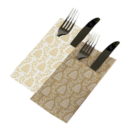 Servilleta Kanguro 40x40 cm Airlaid Alpes (30 uds)