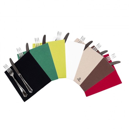 Servilleta Papel Punta-Punta Colores 40x40 cm 2 Capas (1200 uds)