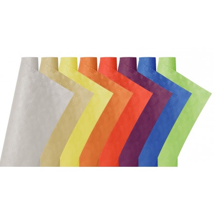 Mantel Papel Rollo Damascado 1,20x7 m Colores