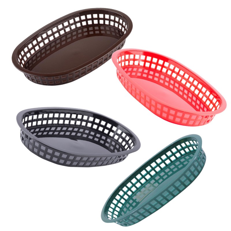Cesta Ovalada Polipropileno 27x18x4 cm (1 ud)
