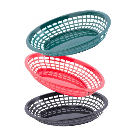 Cesta Ovalada Jumbo Polipropileno 30x23x5 cm (1 ud)