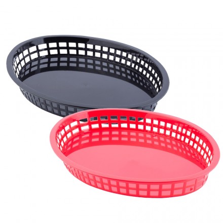 Cesta Multifunción Ovalada Polipropileno 32,4x24x4 cm (1 ud)