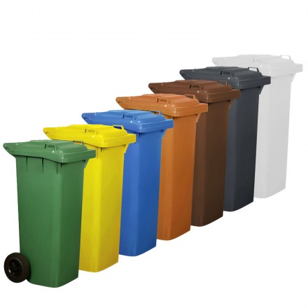 Contenedor con Ruedas 120 L